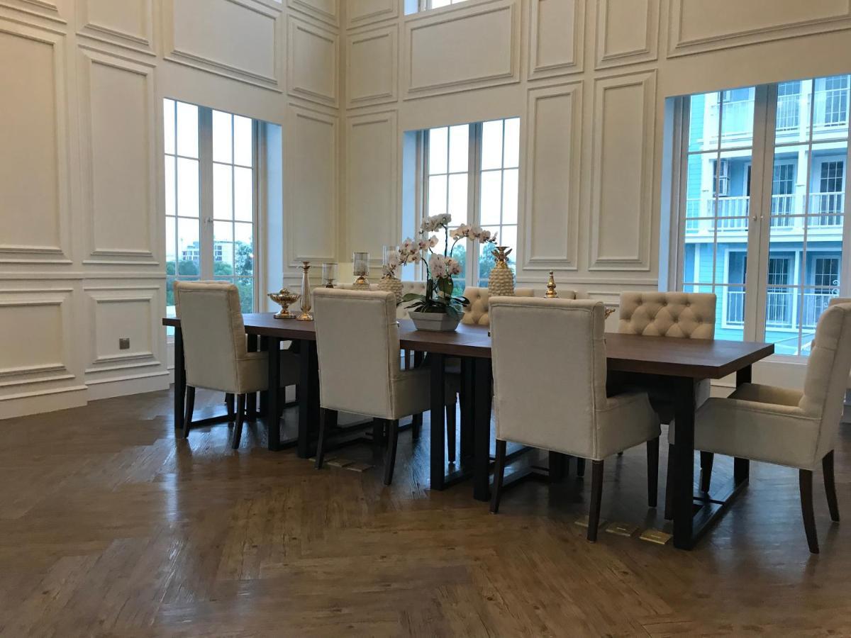 Grand Florida芭提雅带免费游泳池温泉和健身房和办公区水上花园公寓e208 Jomtien Beach Zewnętrze zdjęcie