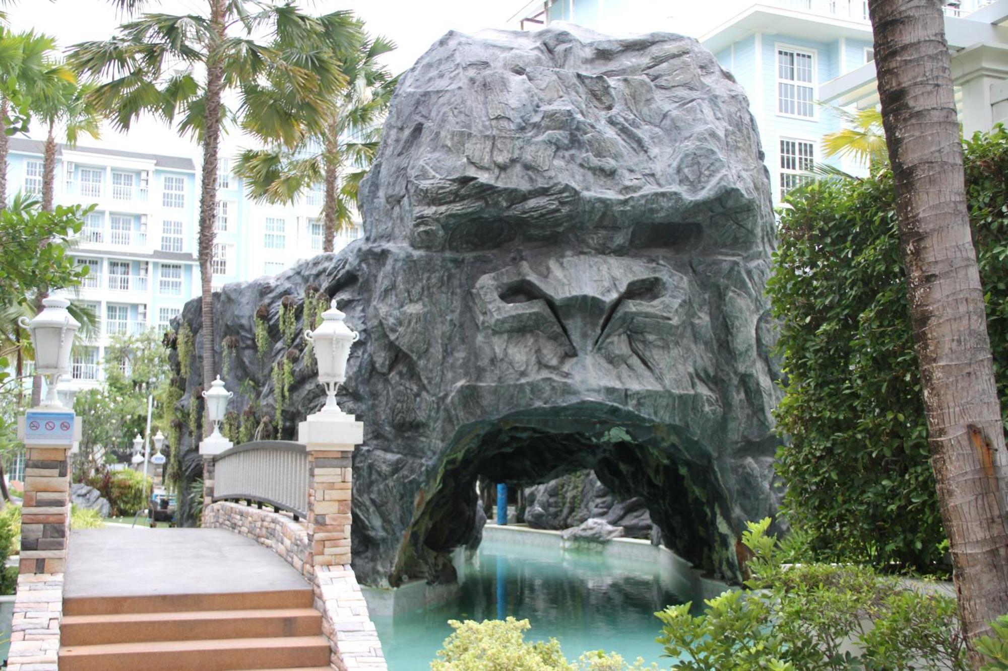 Grand Florida芭提雅带免费游泳池温泉和健身房和办公区水上花园公寓e208 Jomtien Beach Zewnętrze zdjęcie